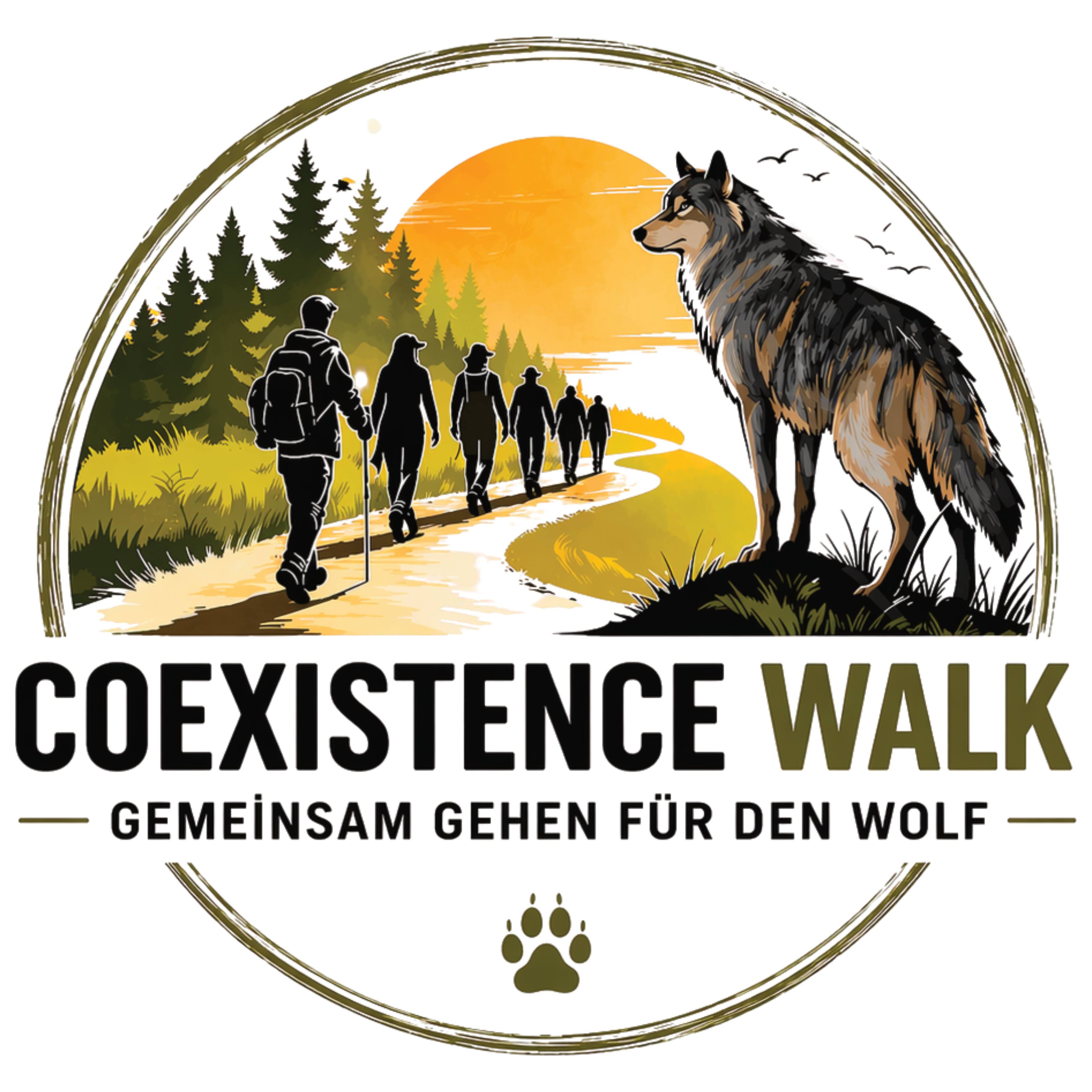 Coexistence Walk Logo